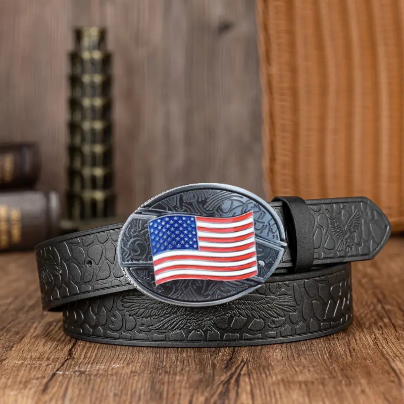 American Flag Belt With Knife (Free To Mix And Match)