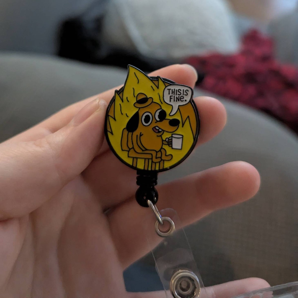 This is Fine Badge Reel