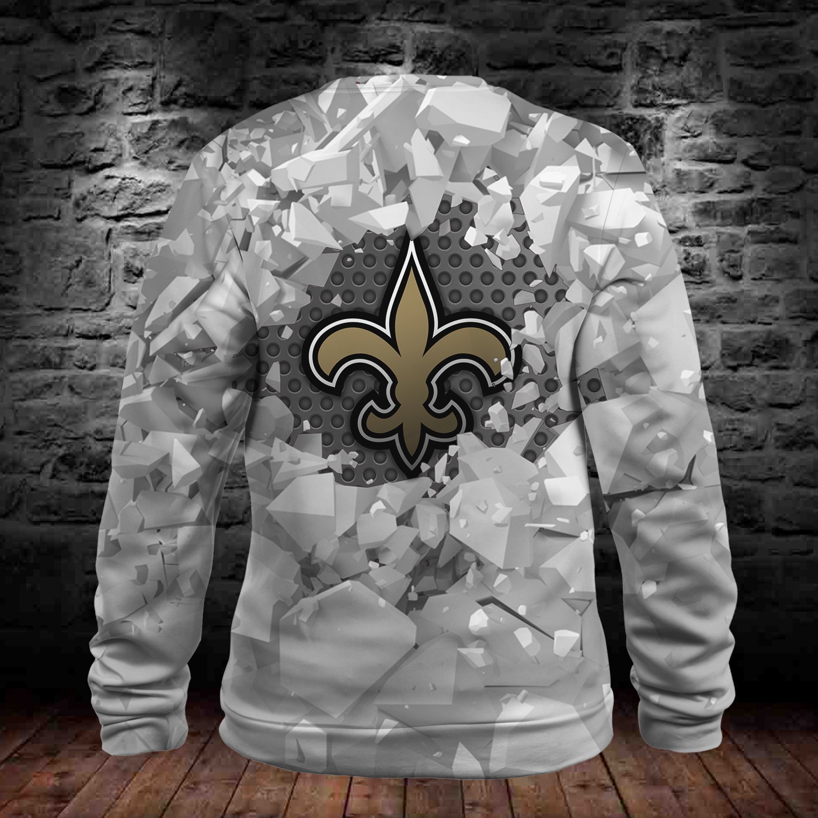 SAINTS HOODIE 3D ICE4