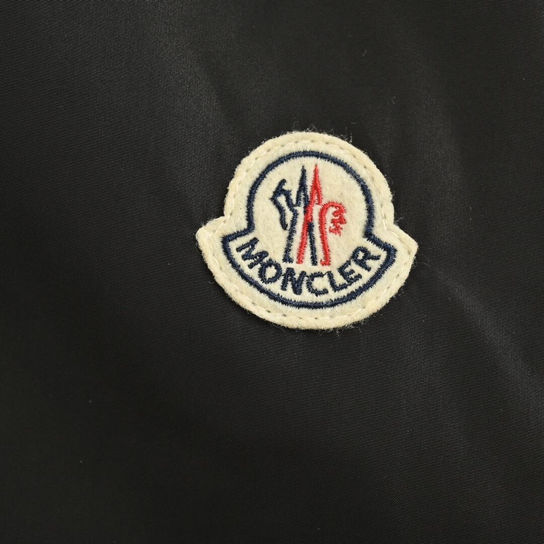 Moncler 24Fw side webbing hooded windbreaker jacket