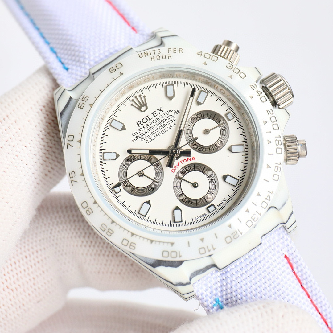 ROLEX-Cosmic Chronograph Daytona Series Carbon Fiber Custom Edition