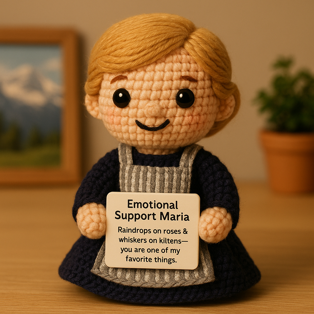 Maria Crochet Emotional Support Doll
