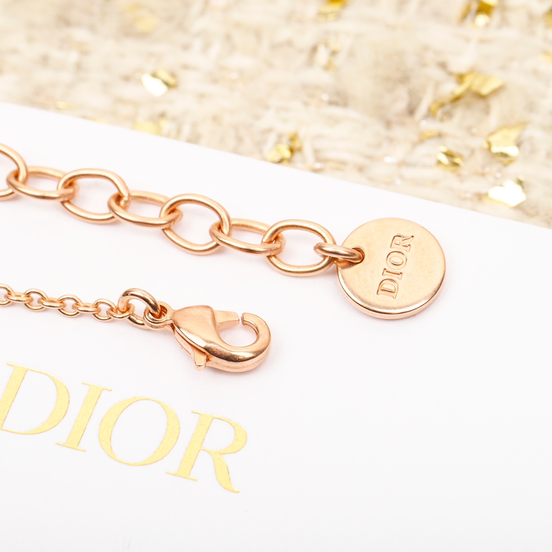 Dior cornflower sunflower peony bracelet
