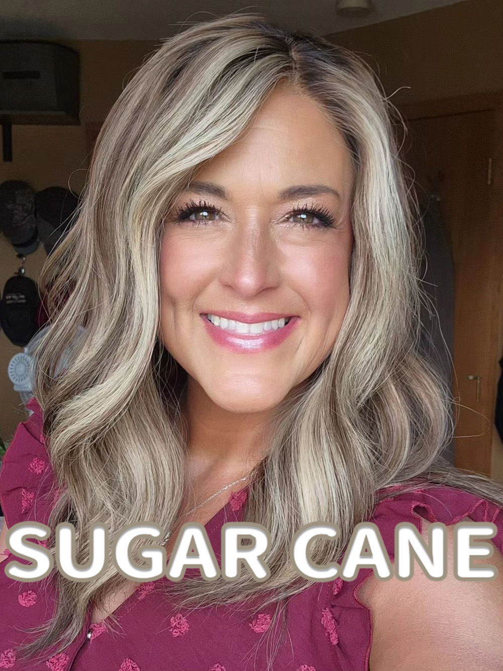 Long Layered Wig With Highlights