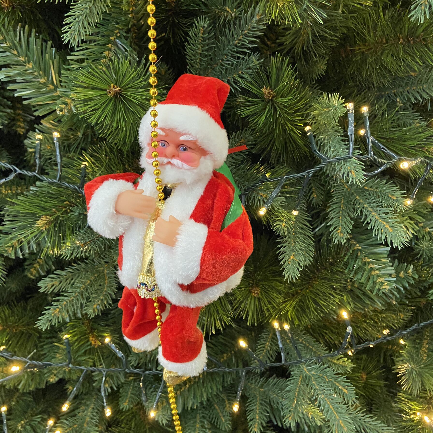 Dancing Santa Claus decoration