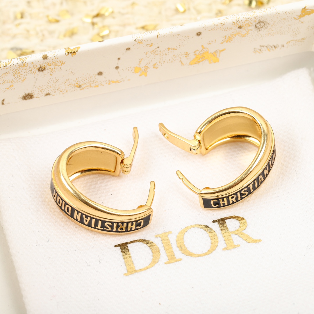 Dior Letter Earrings