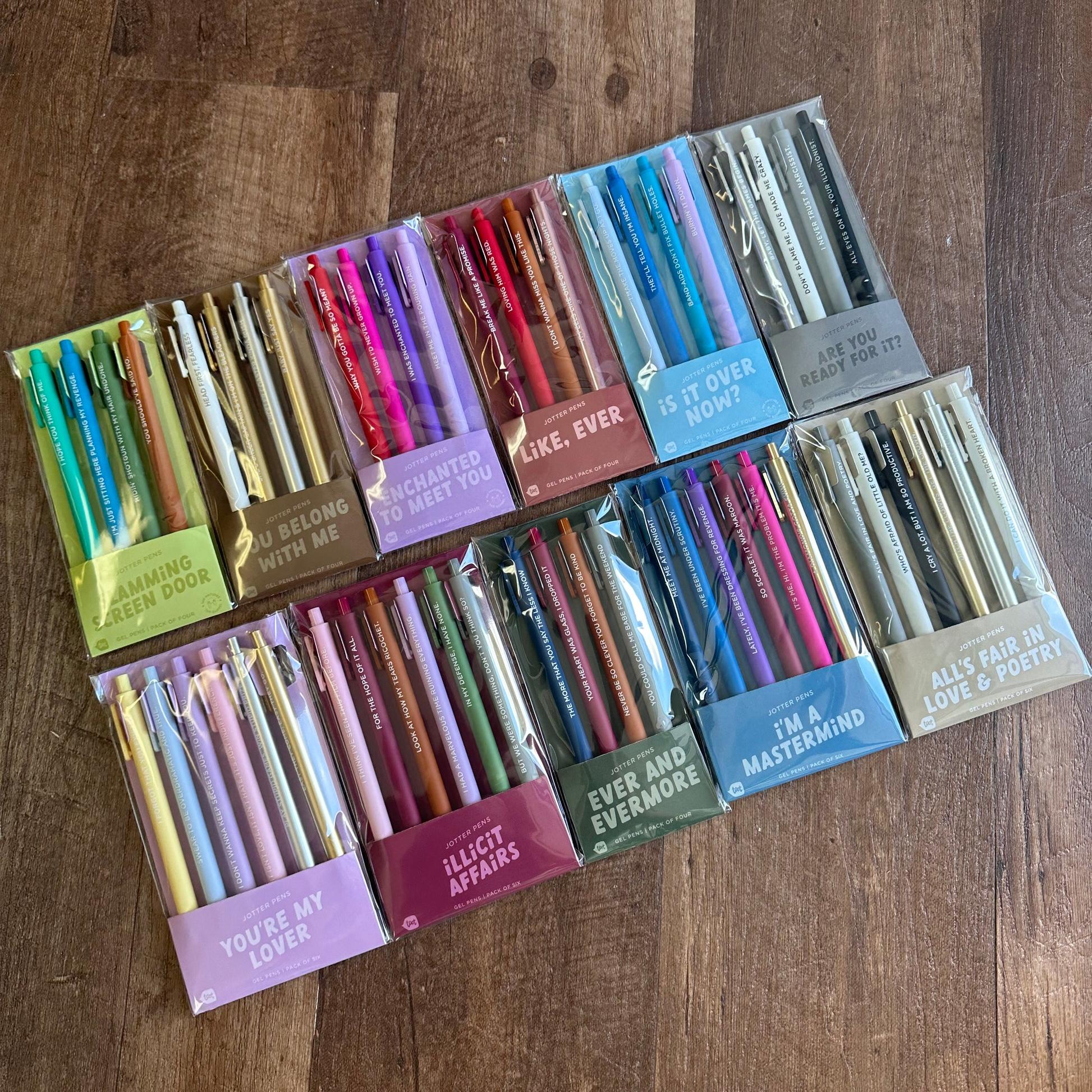 Jotter gel pens (taylor's version)