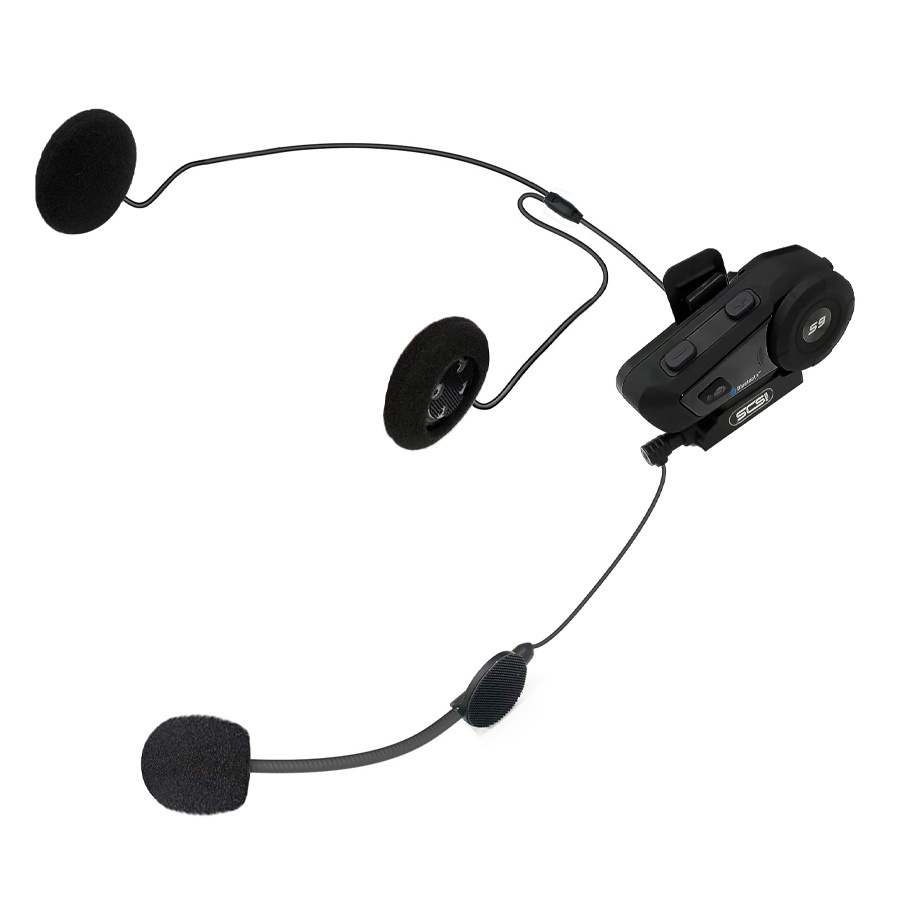 SCSETC S-9 Motorcycle Helmet Bluetooth Headset Headphones And Microphone