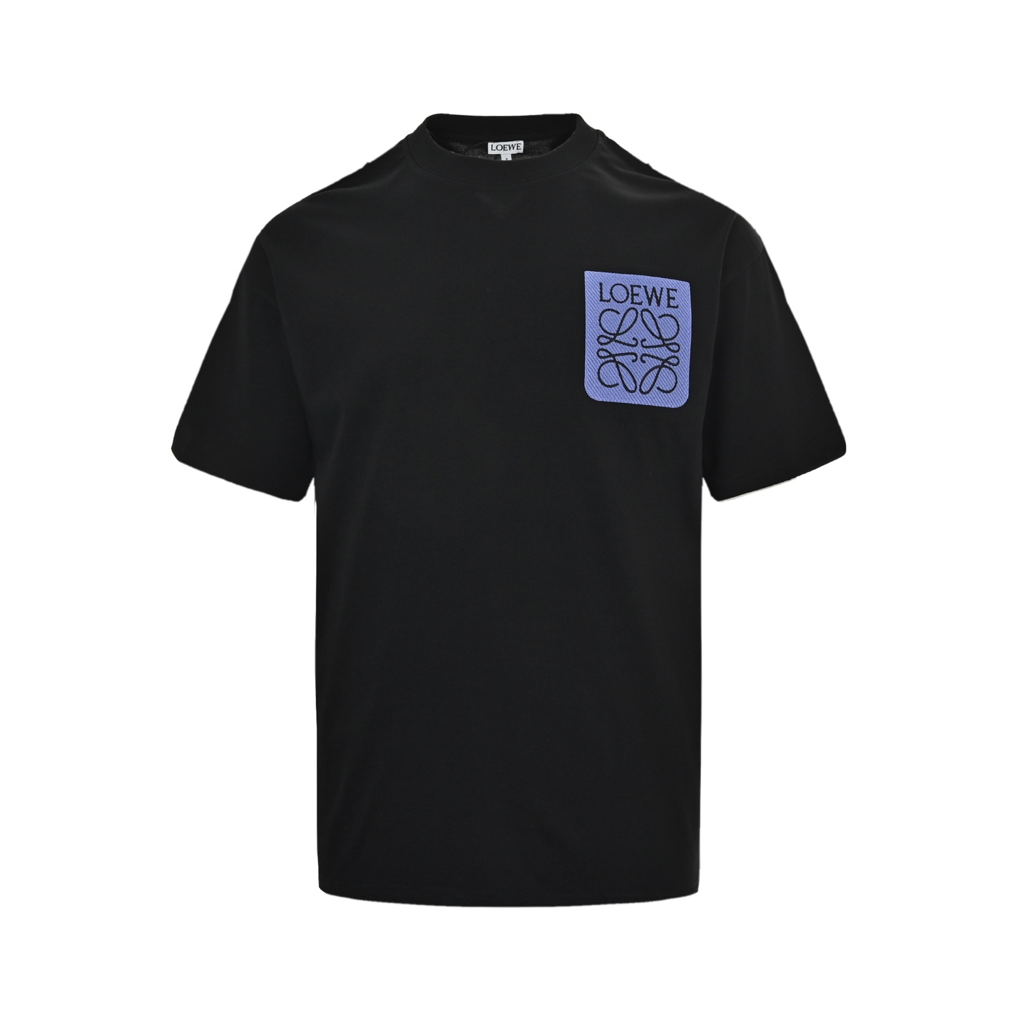 Loewe 24ss embroidered logo short sleeve