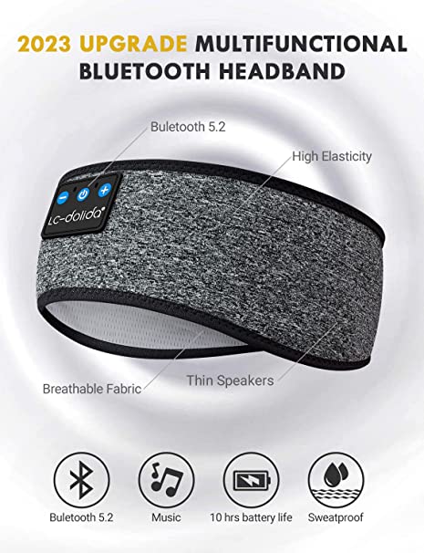 (🔥Last Day Promotion-SAVE 50% OFF)🎧EnjoySleep Bluetooth Headband Headphones-BUY 2 SETS GET 10% OFF & FREE SHIPPING