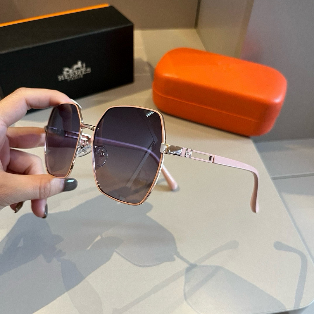 Hermes Square Frame Sunglasses