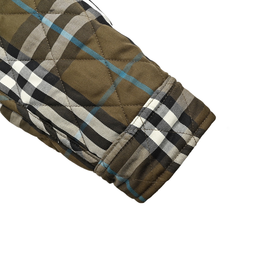 Burberry 24Fw Retro Diamond Quilted Double-Sided Cotton Jacket