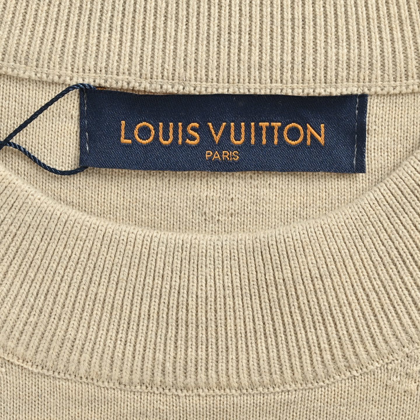 Louis Vuitton 25Fw allover jacquard crewneck sweater