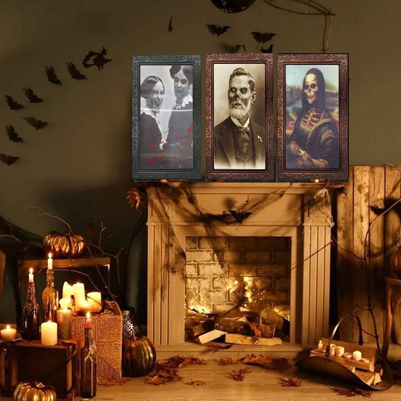 (🔥Last Day Promotion-SAVE 50% OFF)😈3D Halloween Decoration Photo Frame-🔥BUY 2 GET 10% OFF & FREE SHIPPING
