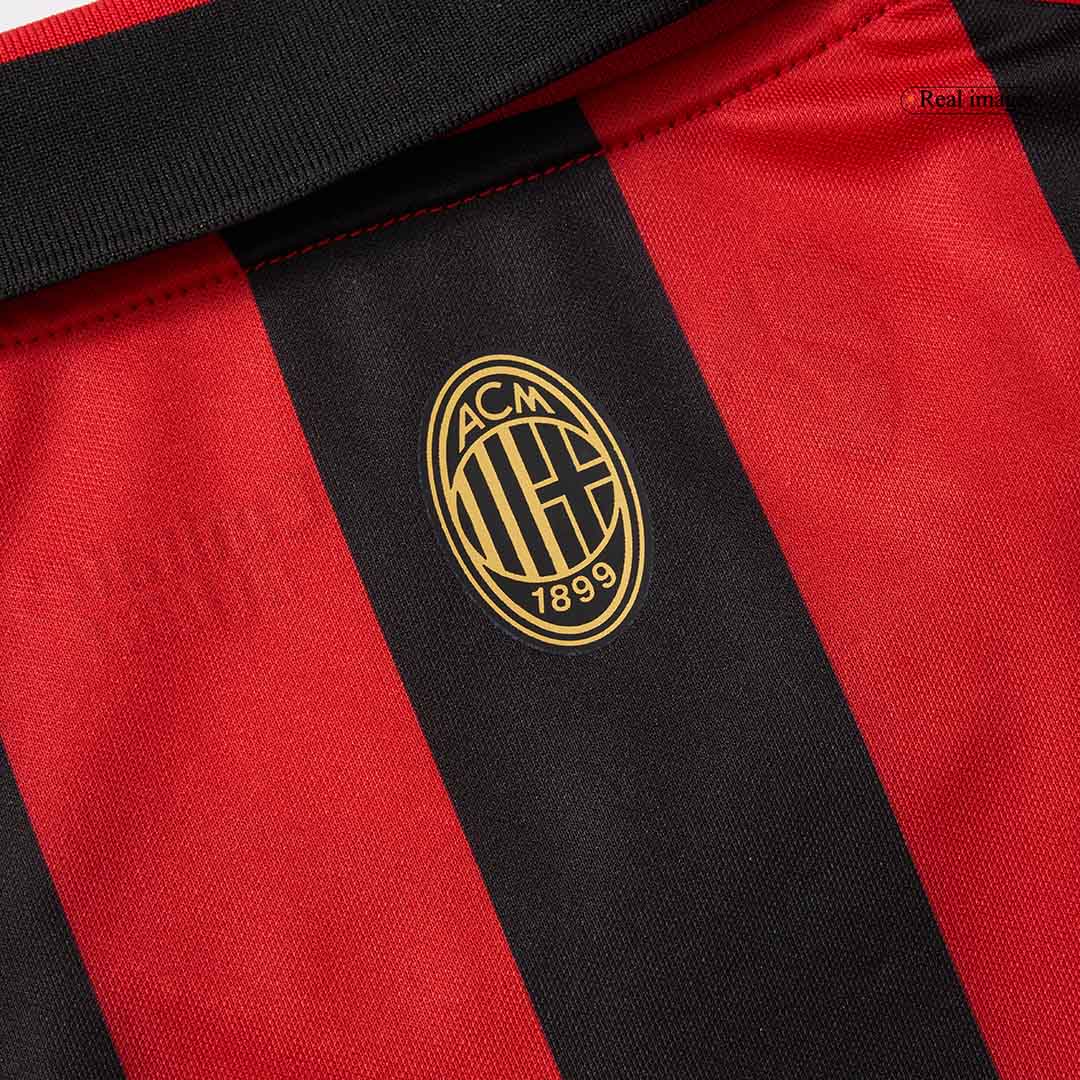 AC Milan Retro Long Sleeve Football Shirt, 125th Anniversary 2024/25