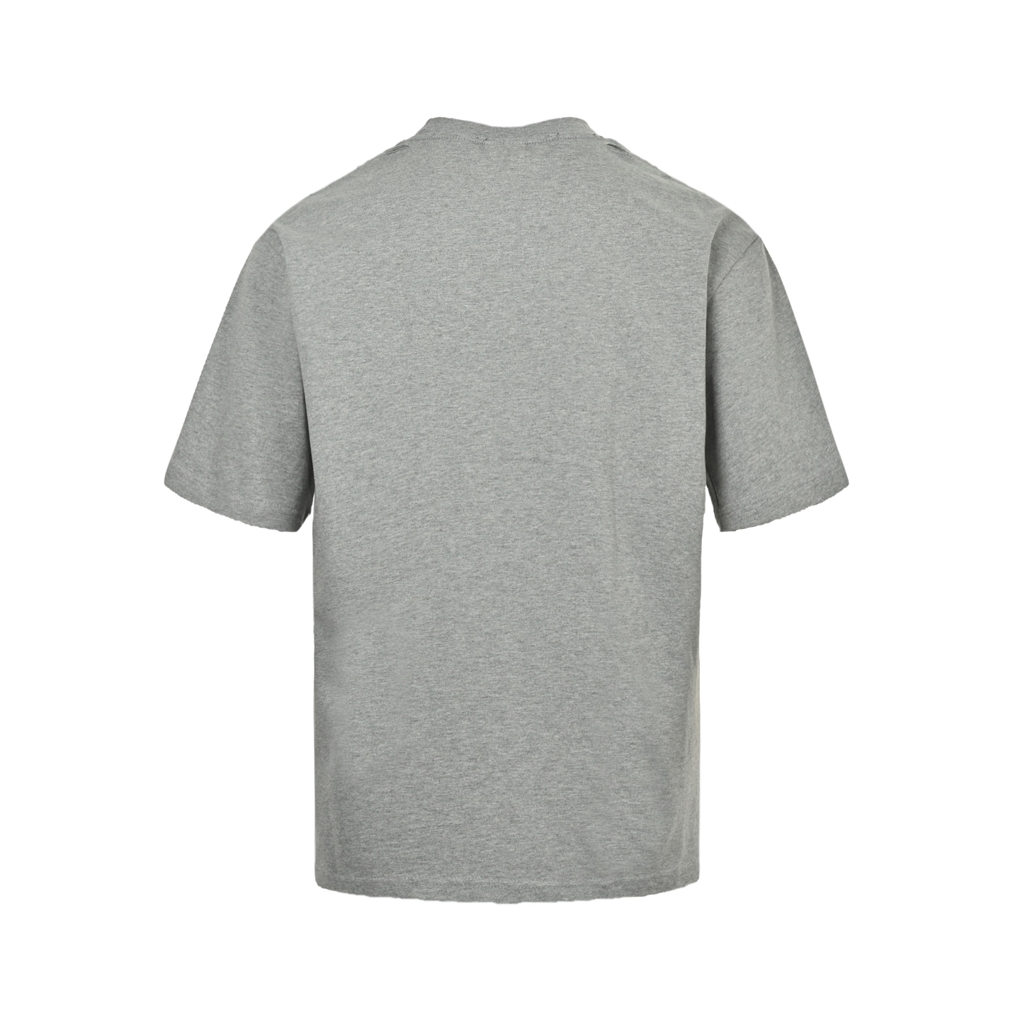 Balenciaga 25ss contrast color letter foam print short sleeves