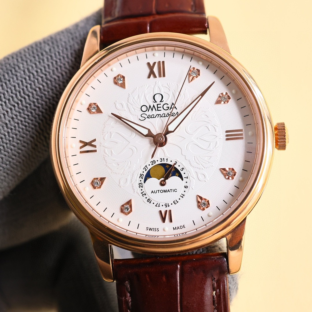 Omega De Ville Moon Phase Series Watch
