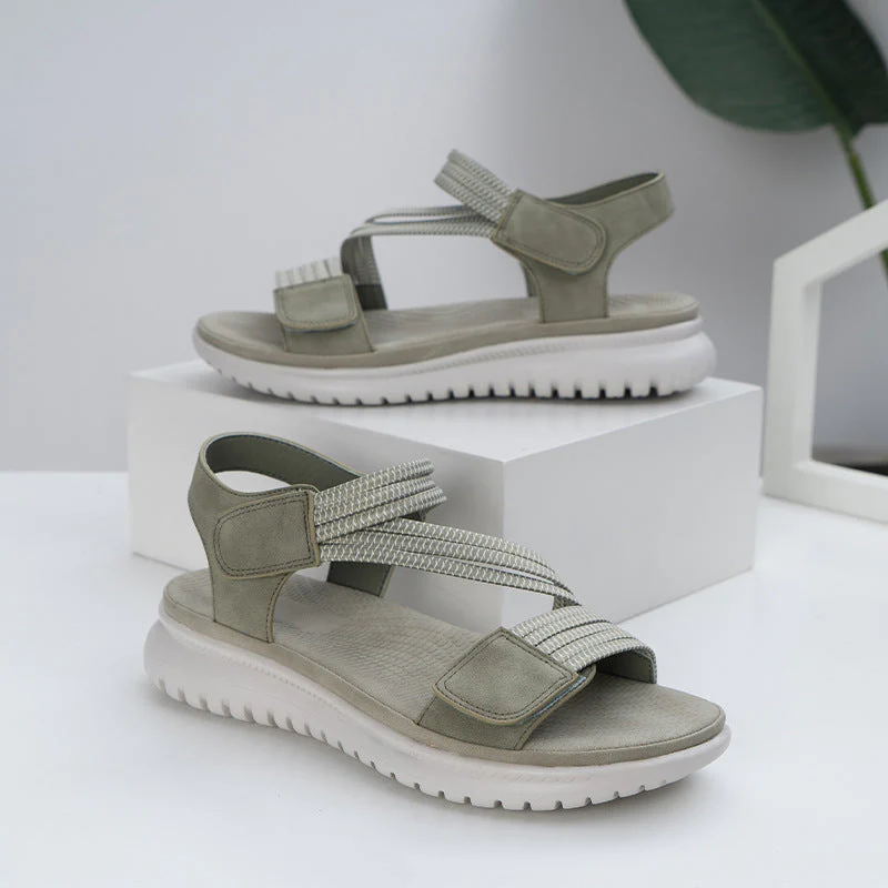 Sloping Heel And Non Slip Soft Sole Women Sandals