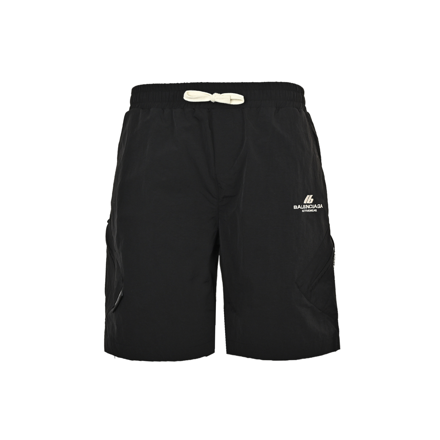 Balenciaga Embroidered Logo Shorts