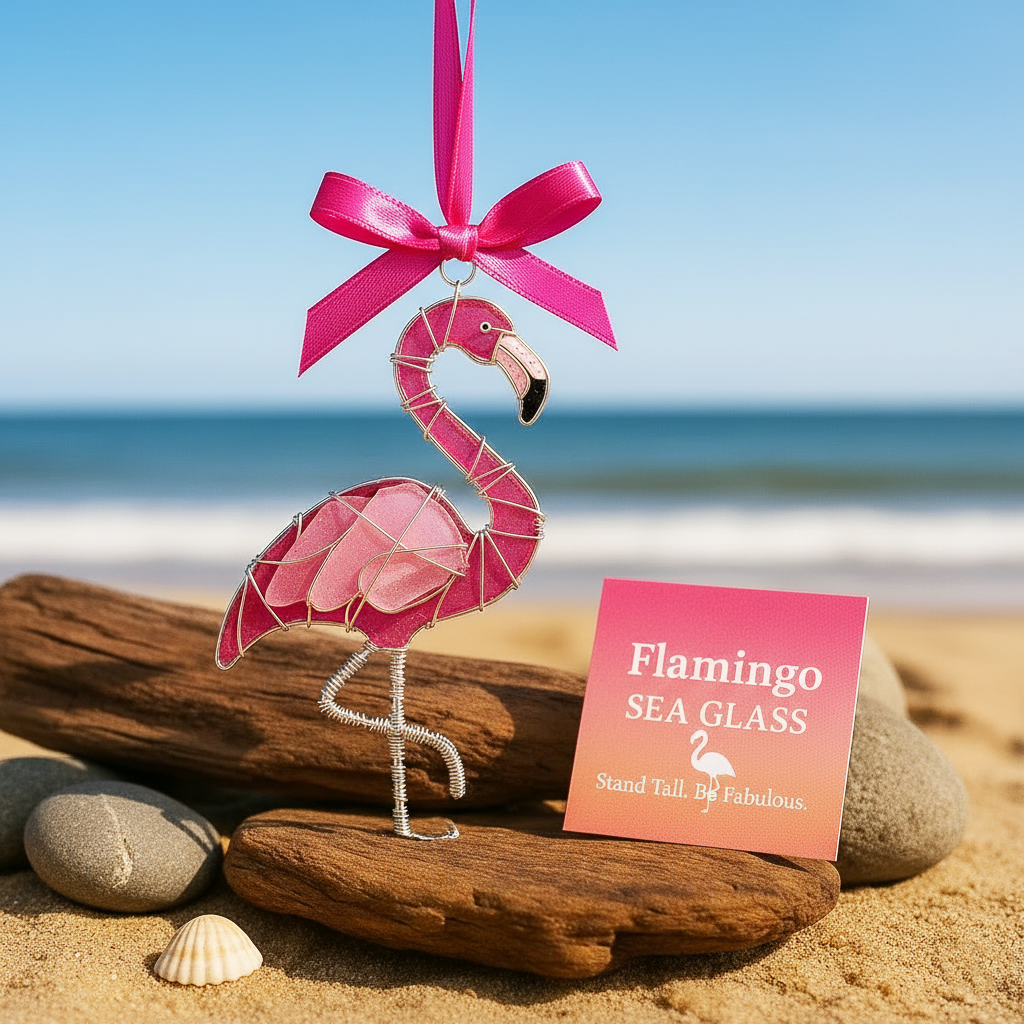 Sea Glass Bird Ornaments: Bring Nature's Beauty into Your Home