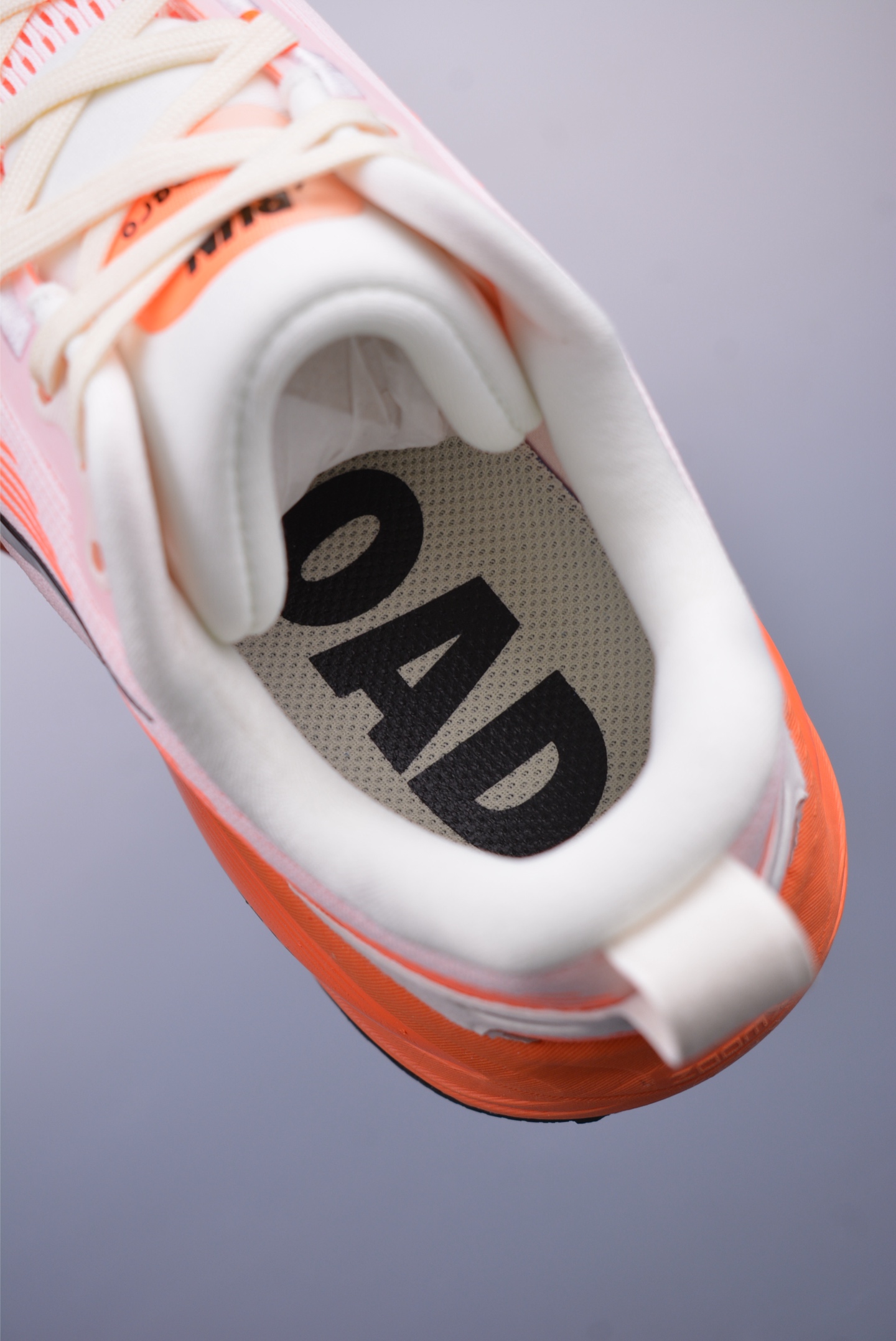Nike Vomero 18 ZoomX running shoes Gray Orange Gradient Black Hook HM6804 600