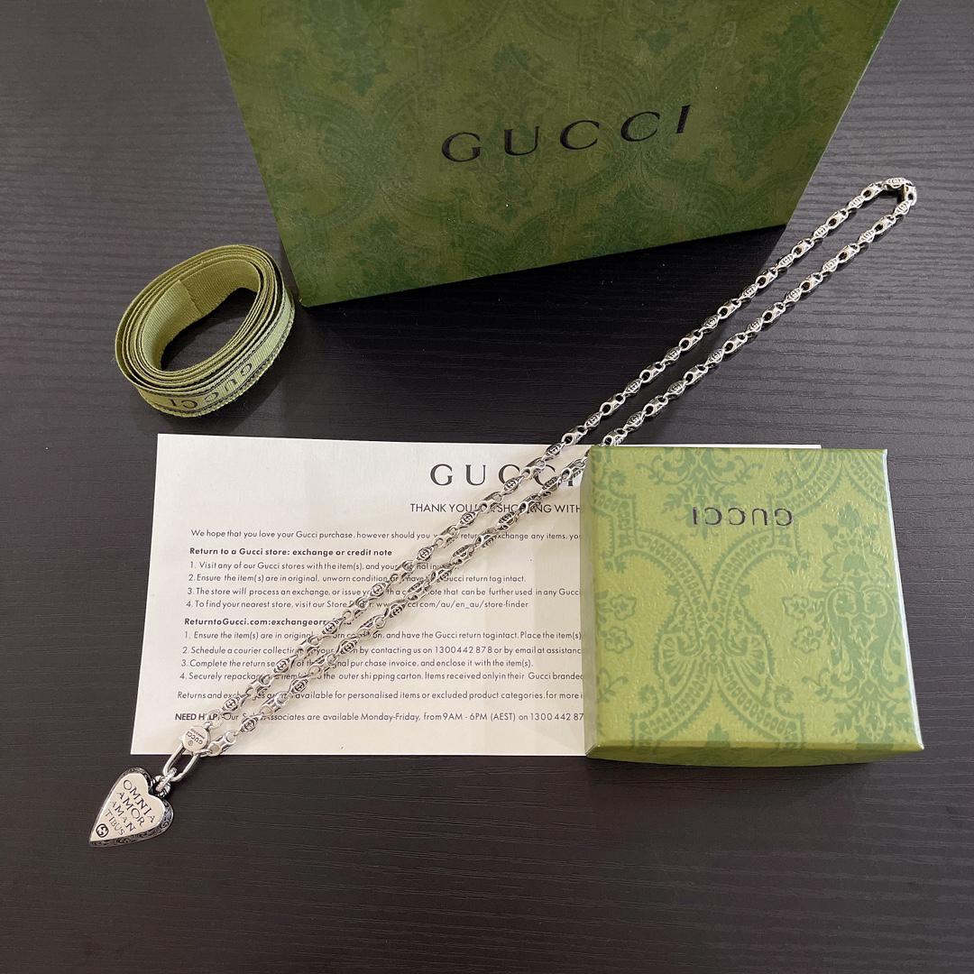 Gucci Heart Necklace