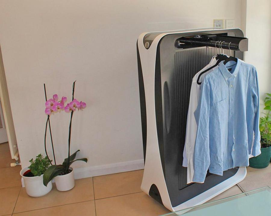 This Automatic Clothes Ironing Robot Irons Up to 12 Articles of Clothing at Once