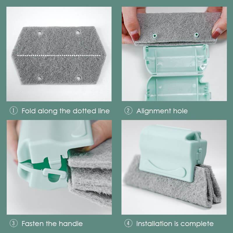 (🔥Last Day Promotion-SAVE 50% OFF)  Magic Window Cleaning Brush-BUY 2 SETS FREE SHIPPING & GET 10% OFF