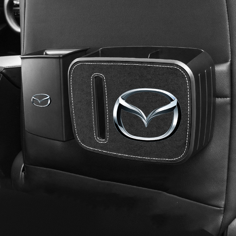 Car Multi-Compartment Garbage Storage Box