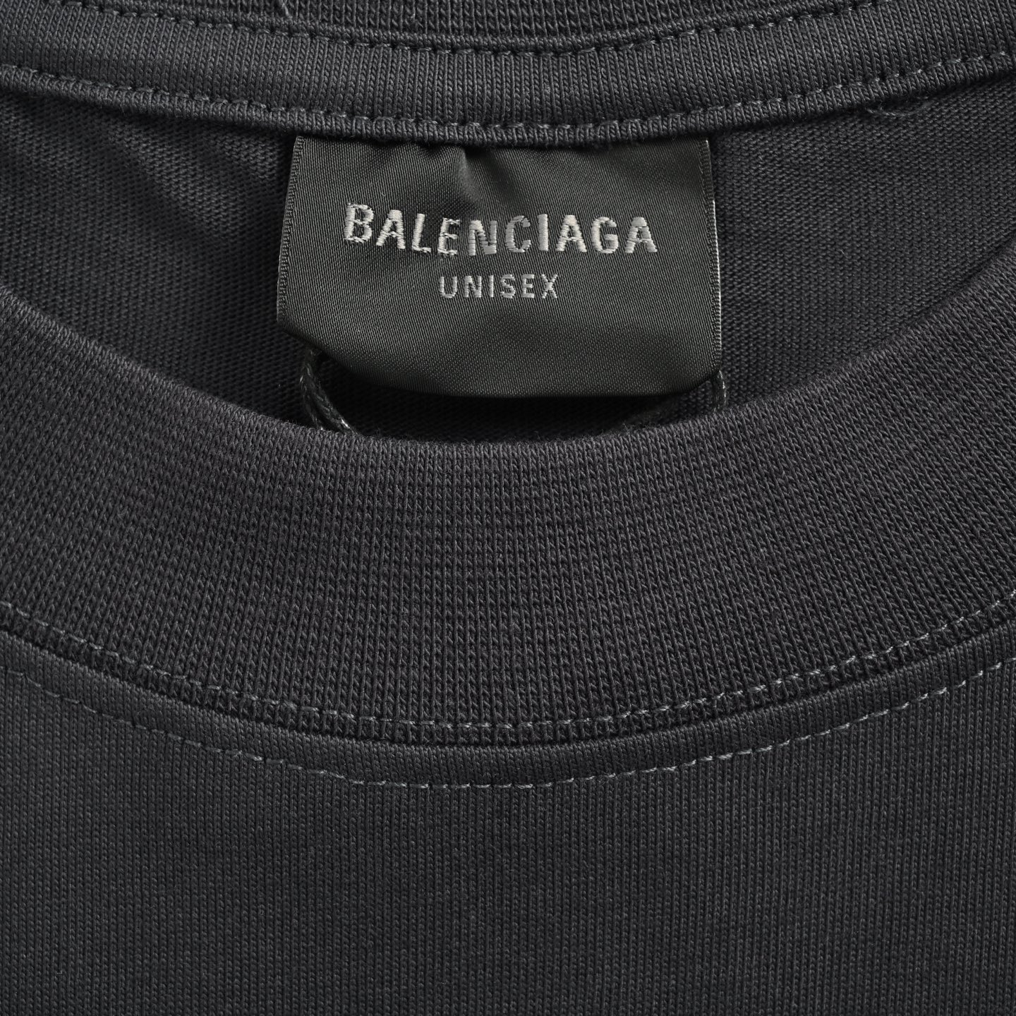 Balenciaga 25ss LION CLUB embroidered logo short sleeve