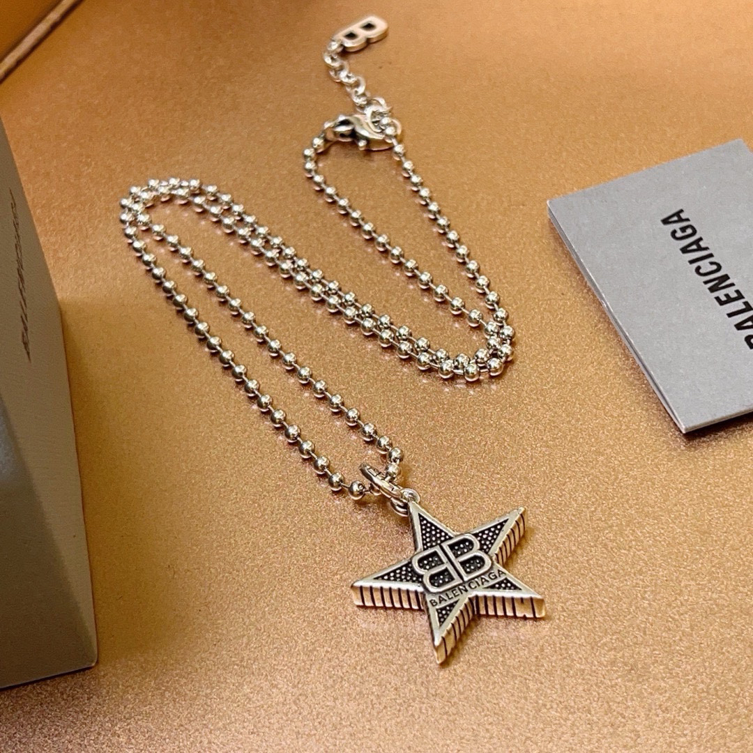 Balenciaga BB Five Star Vintage Necklace