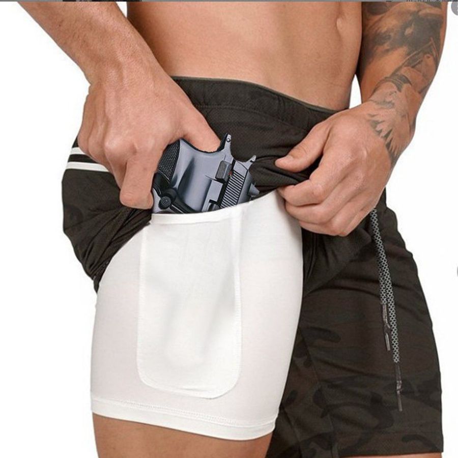 Hidden Pocket Sports Shorts