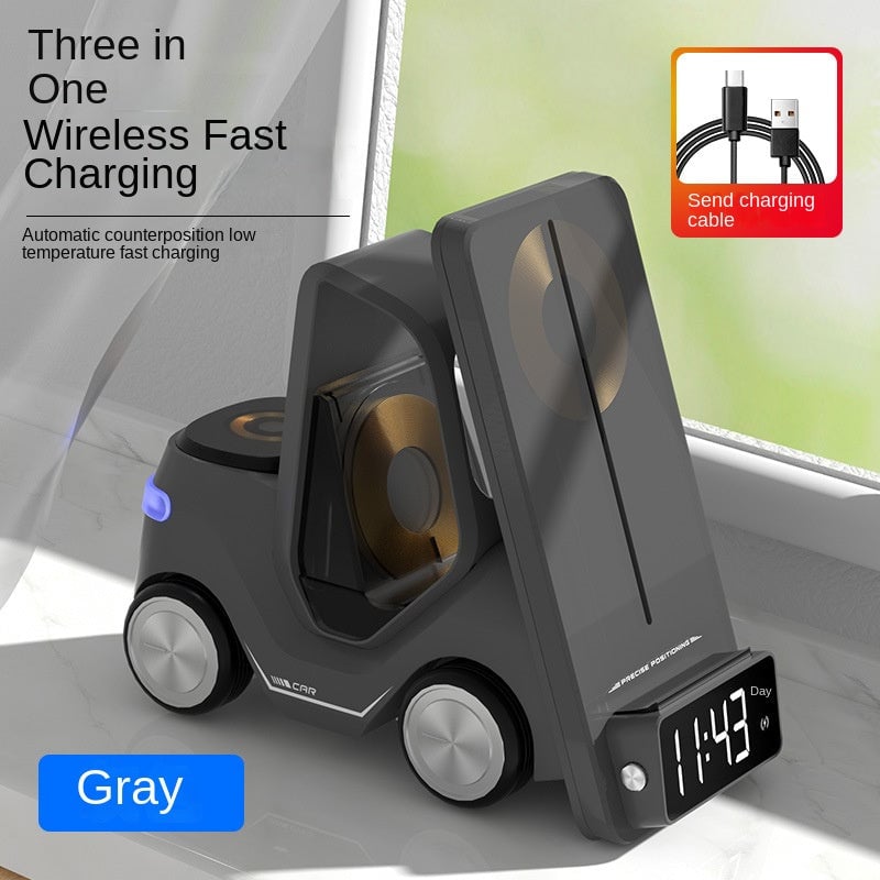 🎄Christmas Special Sale-[SAVE 50% OFF]-Ciosuinu Design Shop | New desktop 3-in-1 wireless fast charging bracket car shape--Limited Time Free Shipping
