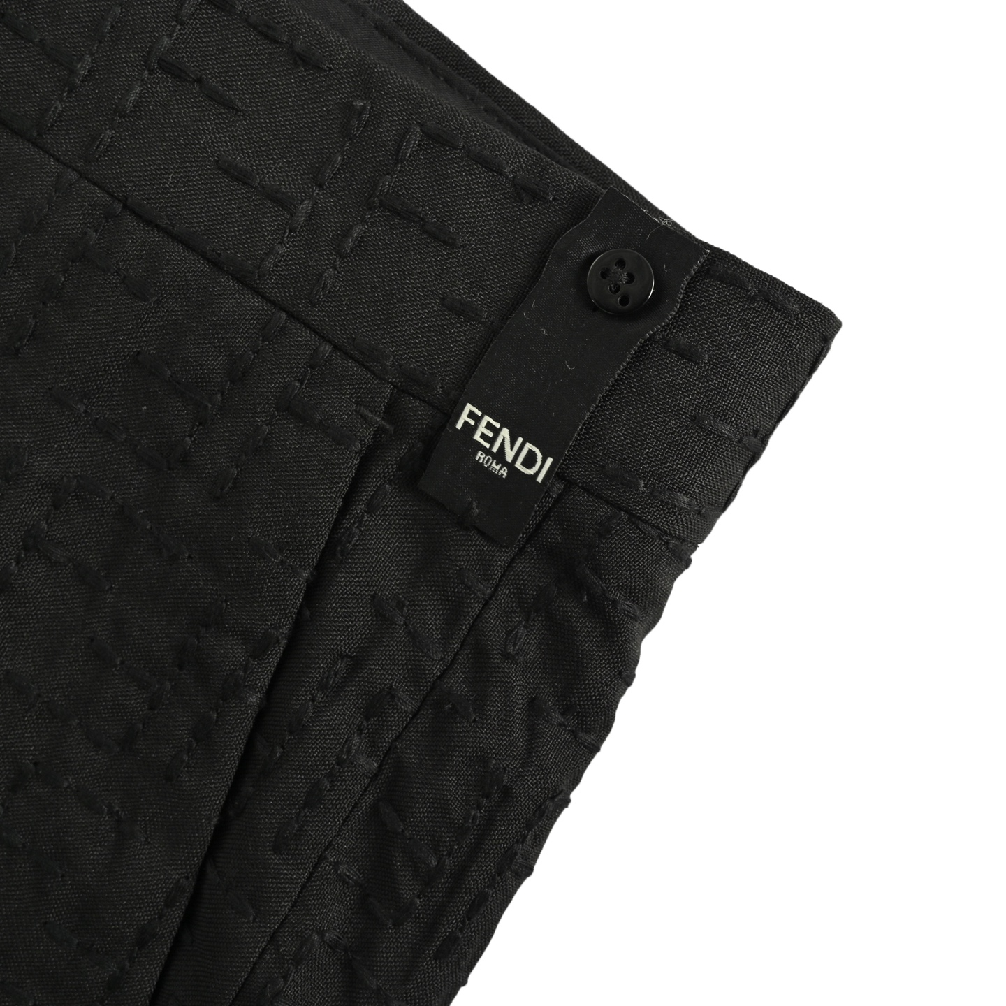 Fendi 25ss all-over monogram jacquard shorts