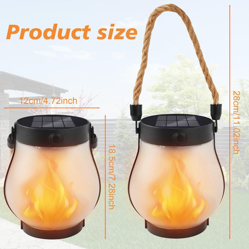 🔥Last Day 42% OFF🔥Flickering Flame Solar Lantern