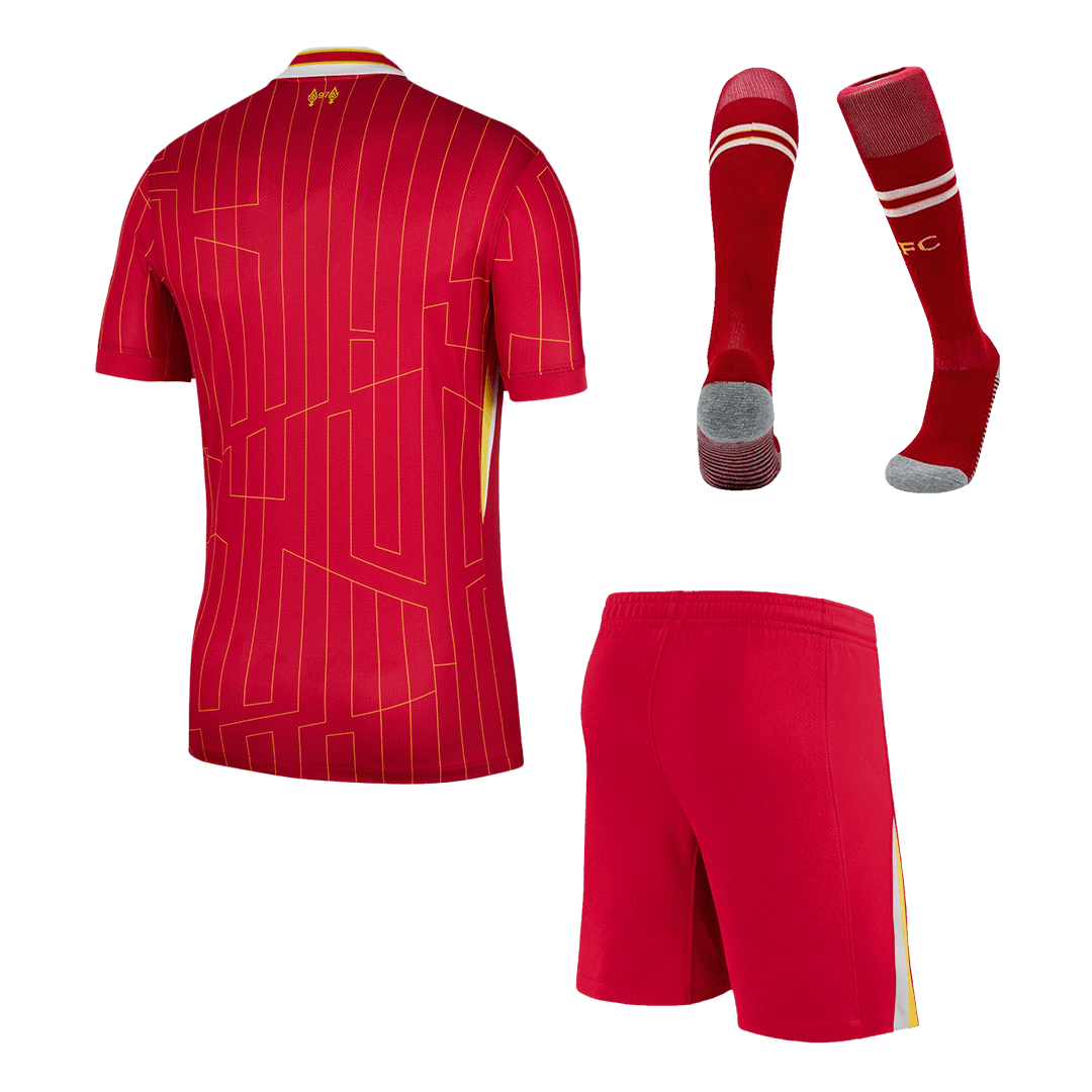 Liverpool Home Football Shirt Set (Shirt+Shorts+Socks) 2024/25