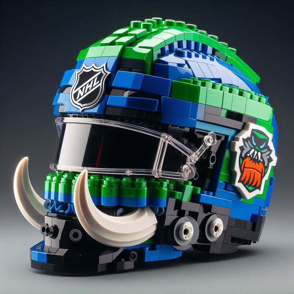 NHL LEGO Building Block Helmet