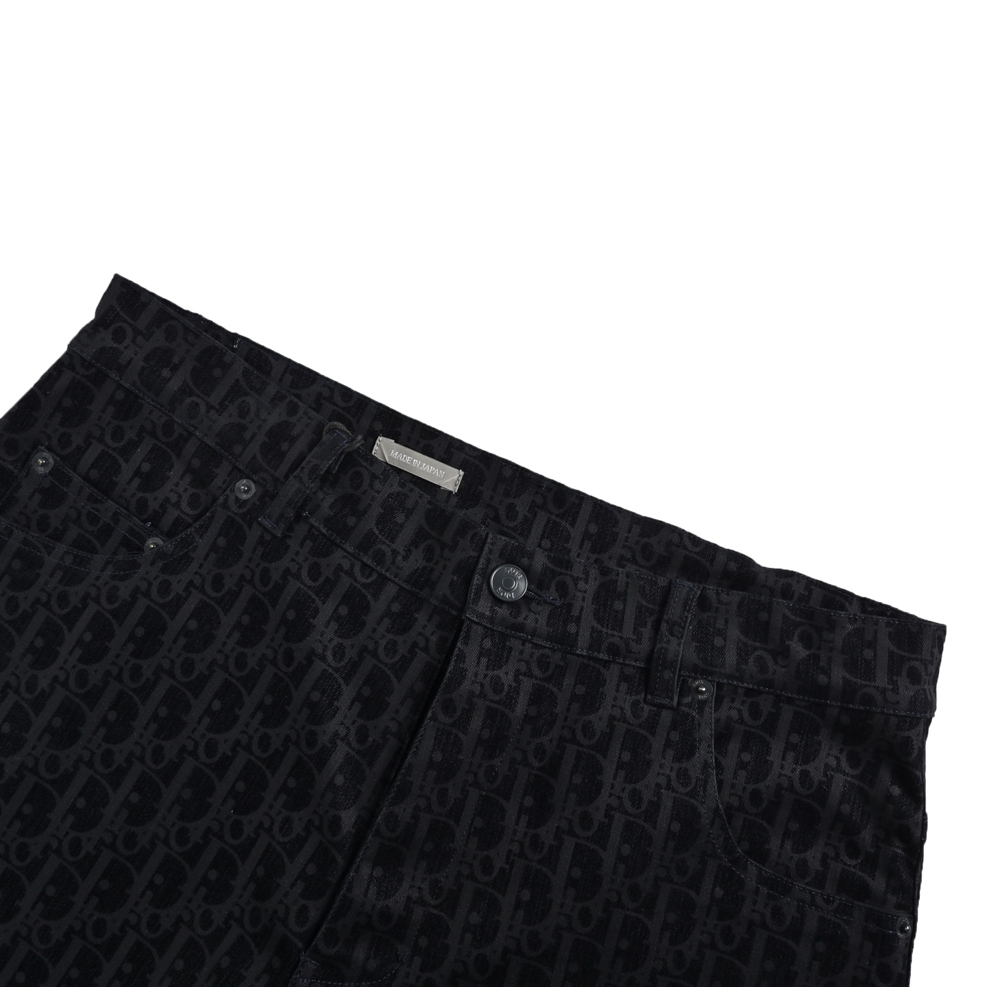 Dior 25ss Kaws co-branded snake year limited edition monogram full print denim trousers