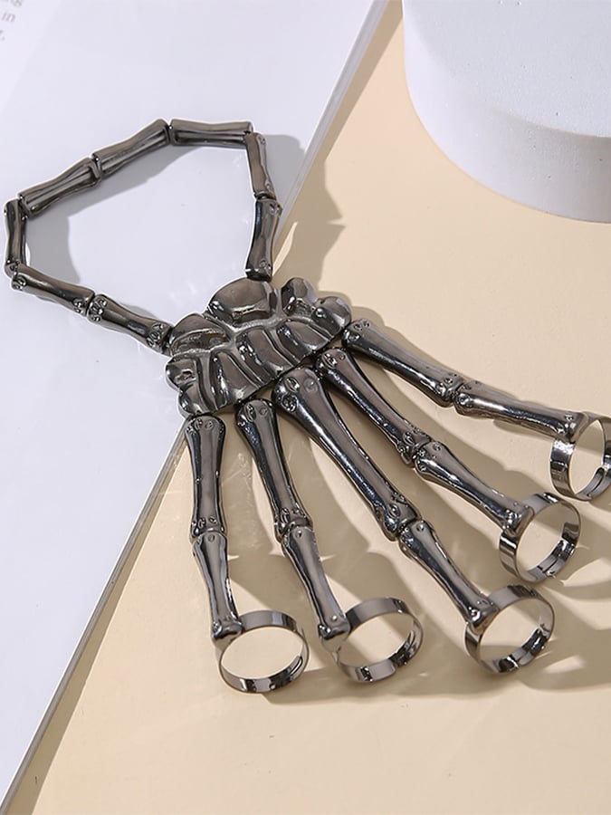 🔥Buy 3 Get 10% Off🔥Women's Halloween Ring Bracelet All-in-One Chain