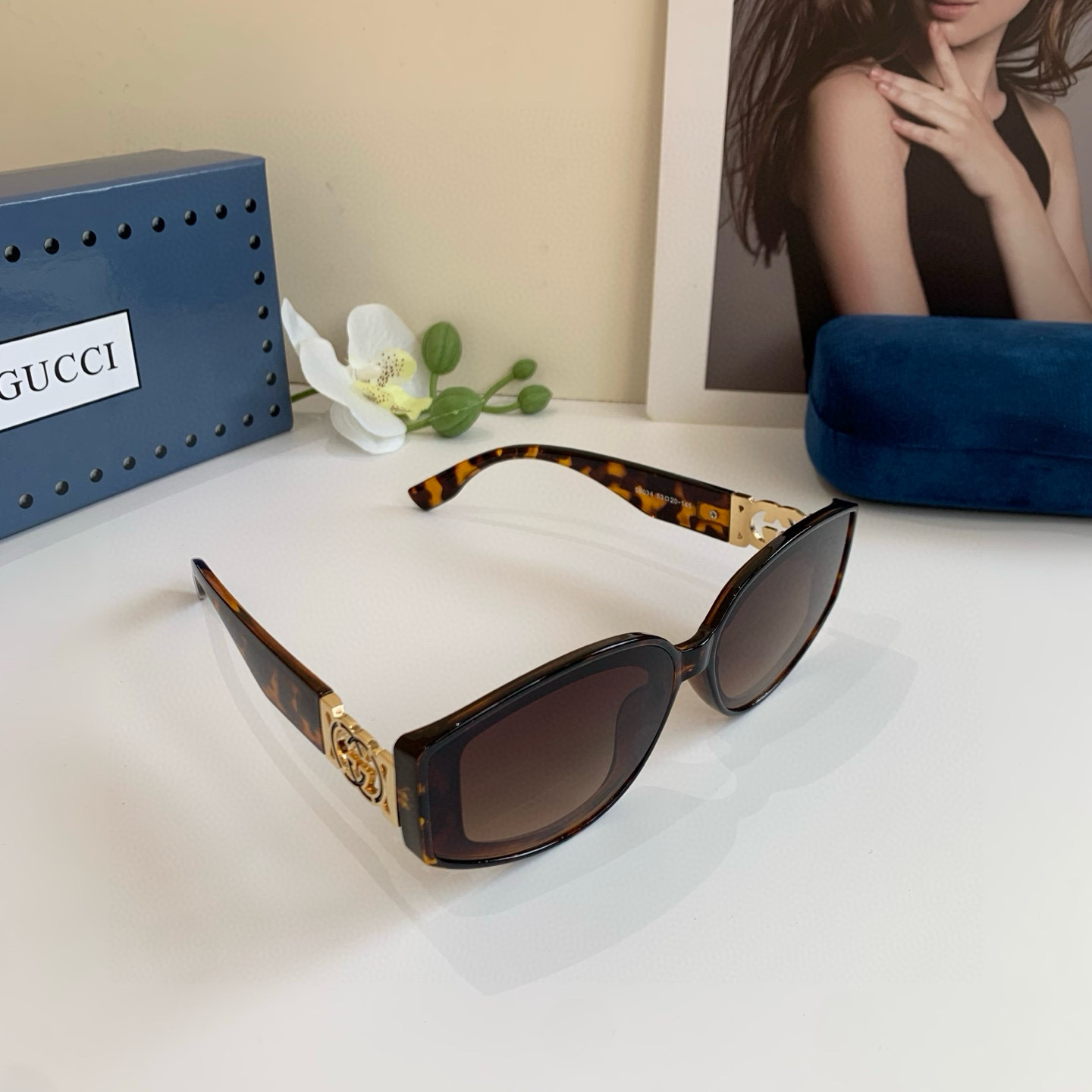 Gucci Round Frame Sunglasses