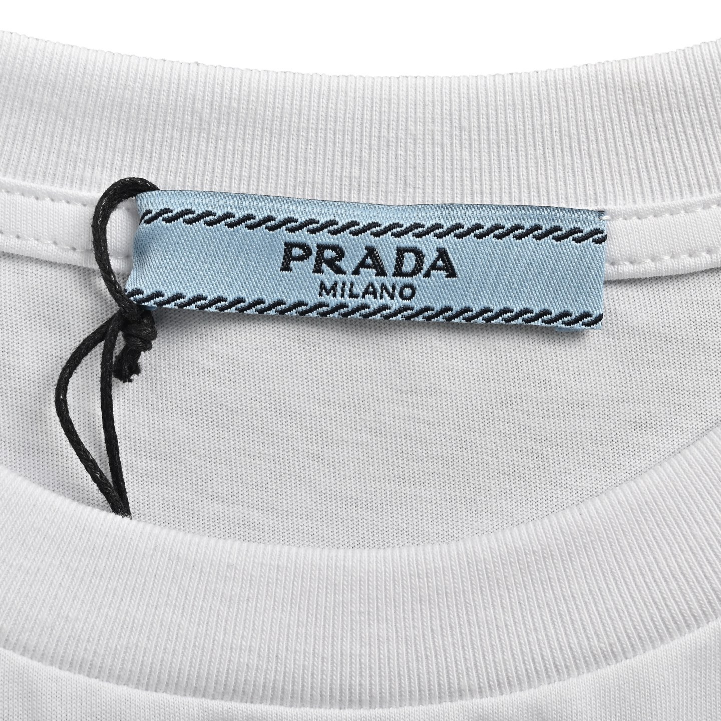 Prada 25ss short sleeves with triangle logo on chest