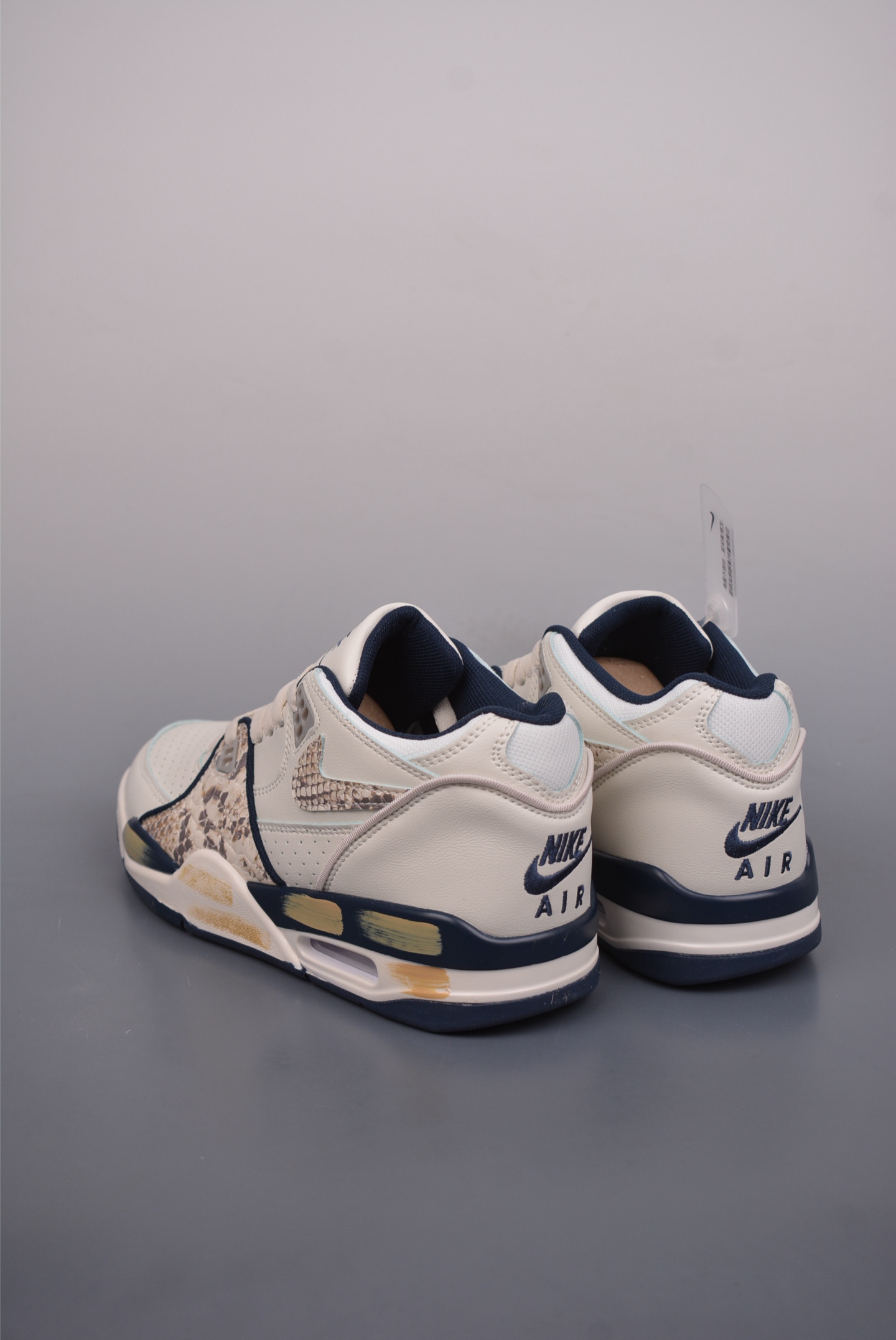 Nike Air Flight 89 Year of the Snake White and Grey Python Pattern FQ8256-001
