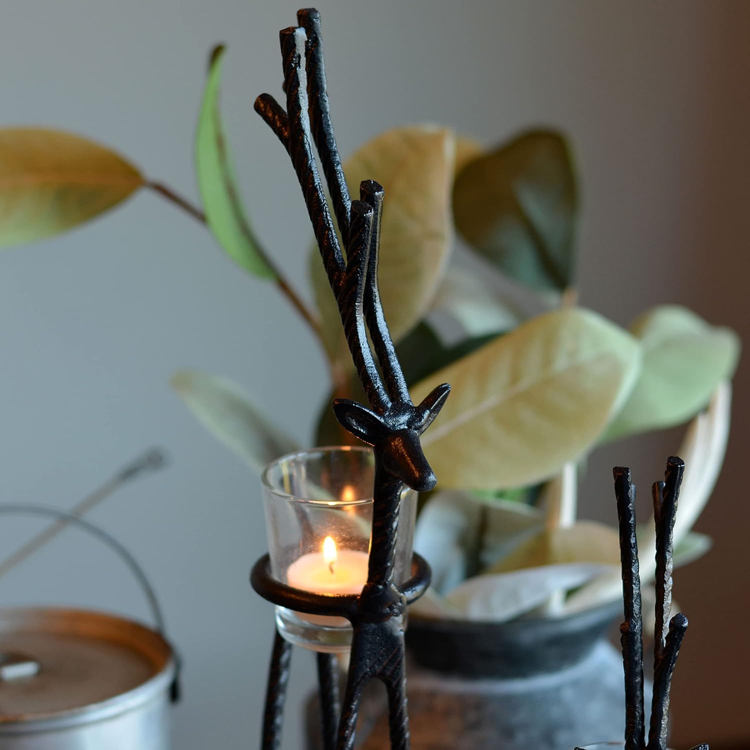 On Sale🔥Reindeer Tea Light Holders