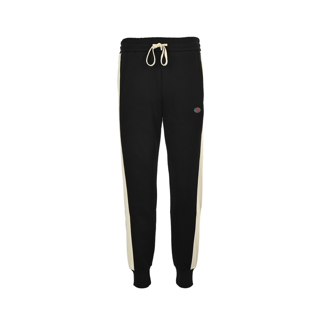 Gucci 24Fw embroidered logo webbing trousers