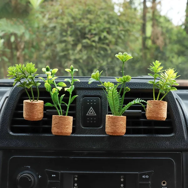 (🔥Last Day 60% OFF)-[2023 HOT SALE] 3D Plants Shape Car Perfume Clip