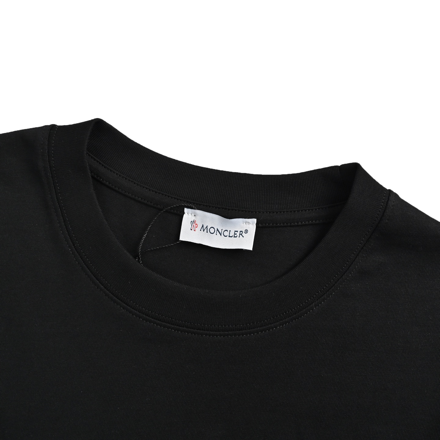 Moncler classic print sleeve pocket short sleeve