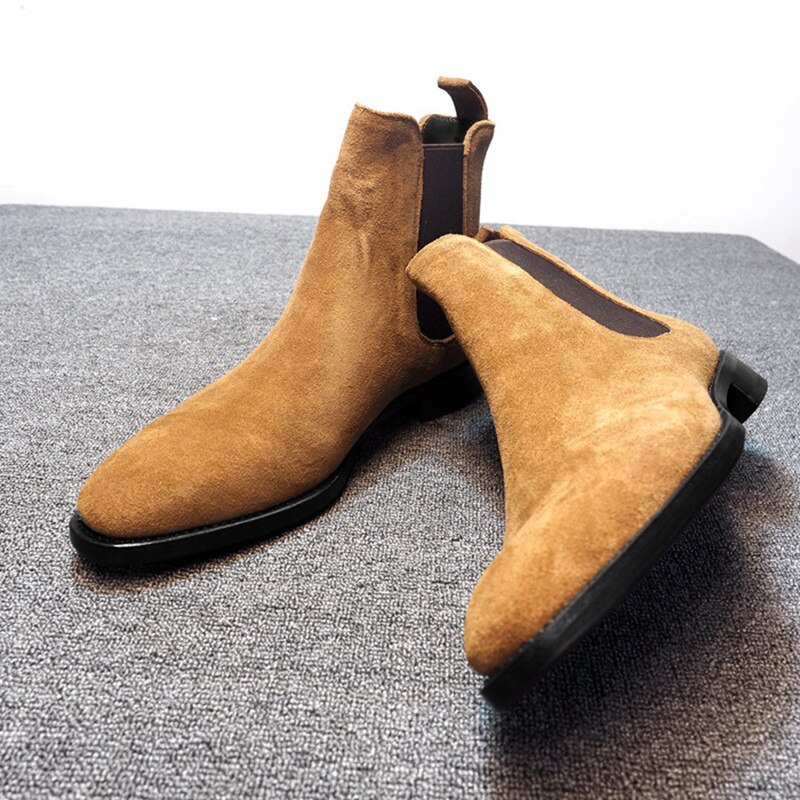 Winter Chunky Boot for Men Warm Flats Shoes Botas Mujer
