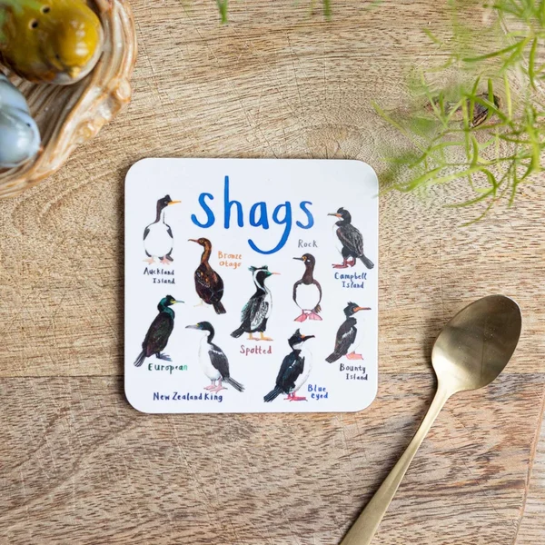 (🔥Last Day Promotion-SAVE 60% OFF)-Set of 6 Bird Pun Coasters