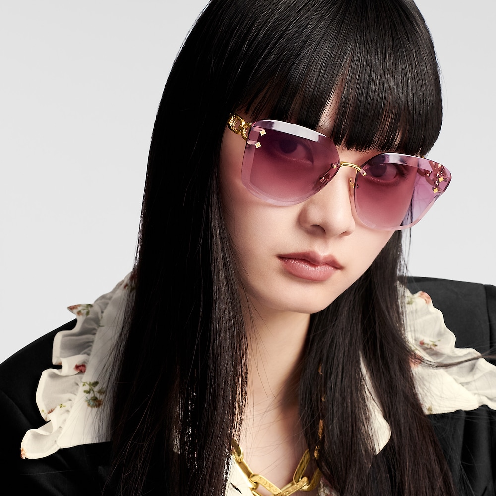 Louis Vuitton LV JEWEL CAT EYE Sunglasses Z2430U
