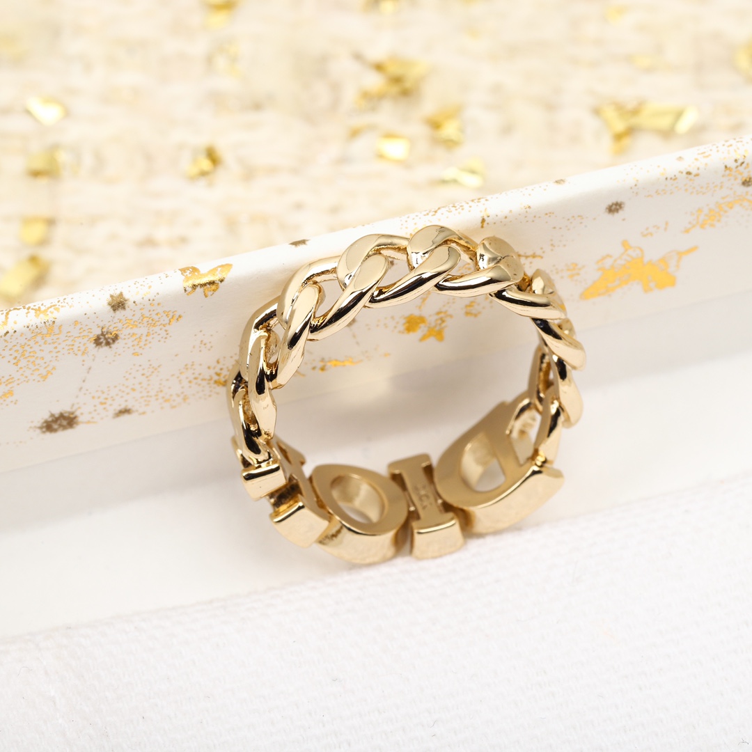 Dior Alphabet Ring